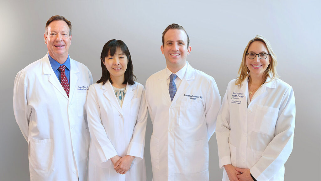 Urologic Oncology Fellowship Saint John S Cancer Institute   Doctors Wilson And Lienhan With 2022 Urology Fellows 1024x577 